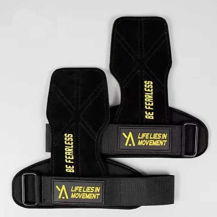 Manique CrossFit en Cuir sans doigt "GRIP+"