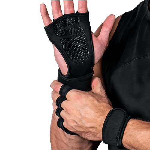 Manique CrossFit avec protège poignet "LIFTING"