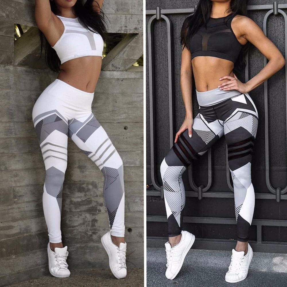 Leggings de sport femme "SQUARE", 3 colories
