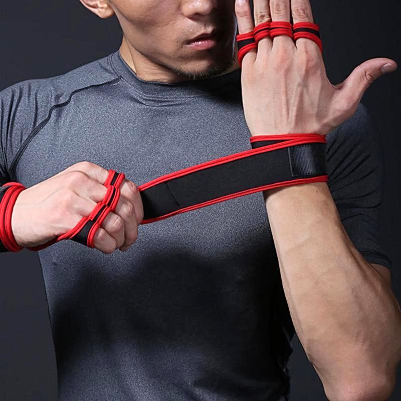Manique CrossFit avec protège poignet "LIFTING"