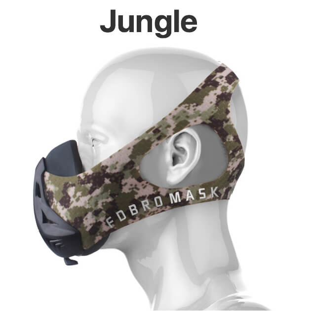 Masque d'entrainement sportif de simulation "ALTITUDE"
