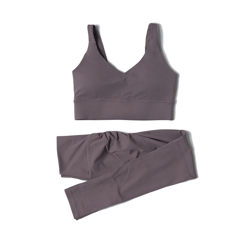 Legging de sport femme moulant taille haute "SKIN"