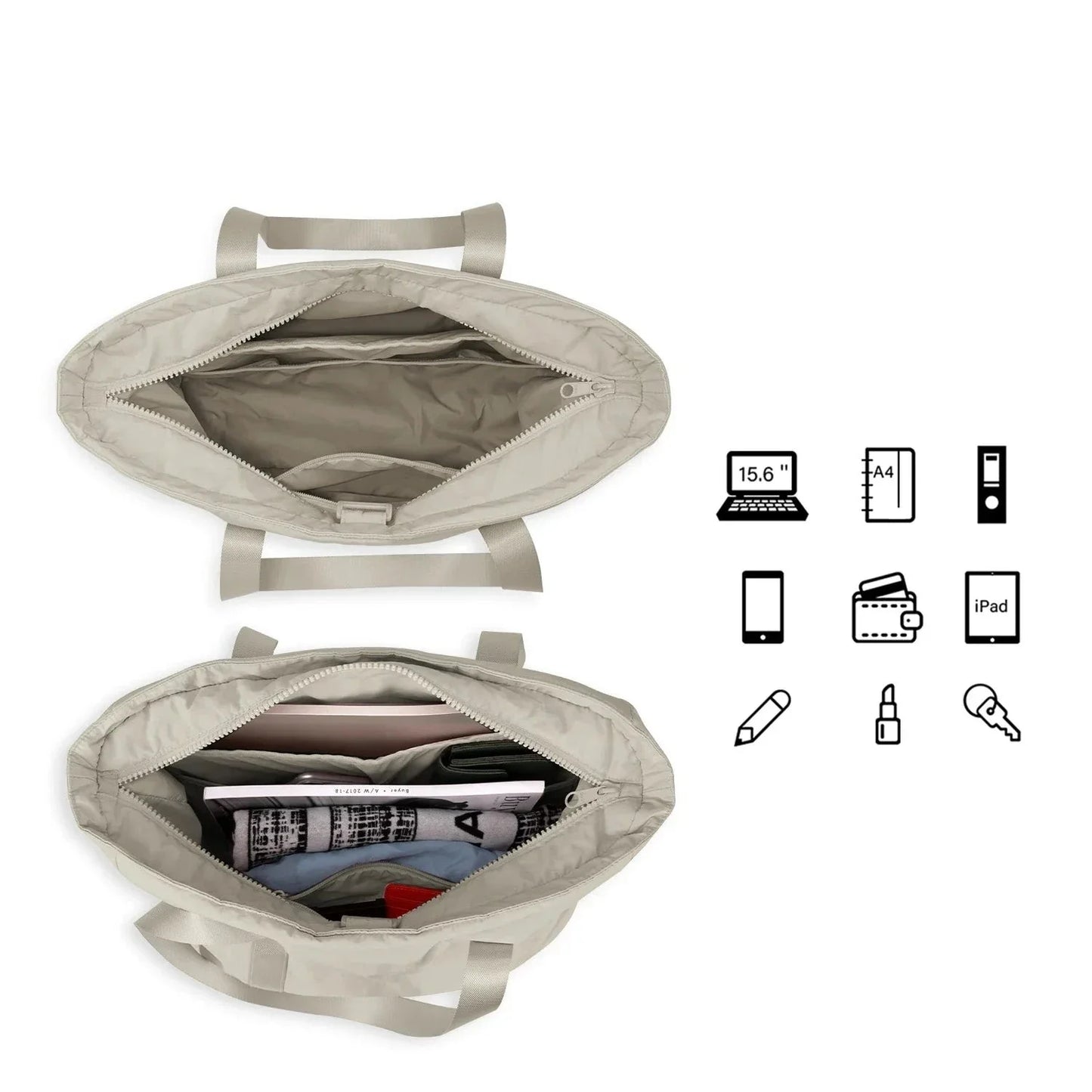 Sac à main de grande capacité