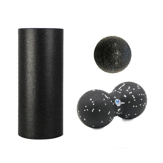Rouleau de massage + Balle Cacahuète + Balle de Massage "PACK"